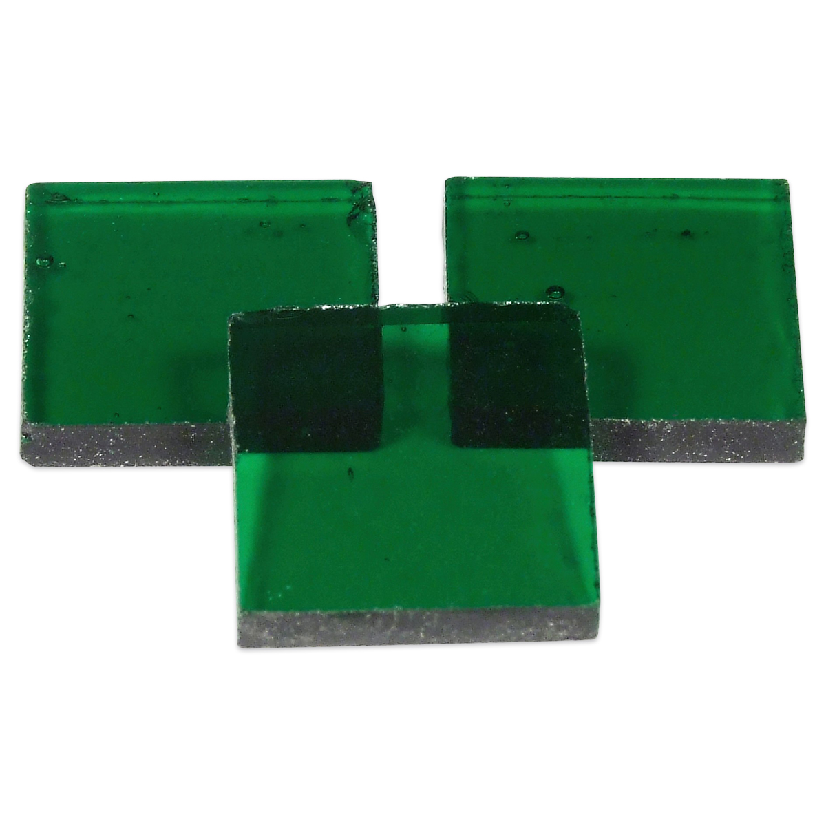 Tiffany-Glasmosaik 10x10x4mm hochtransp. smaragd Tiffany-Glasmosaik 10x10x4mm hochtransp. smaragd