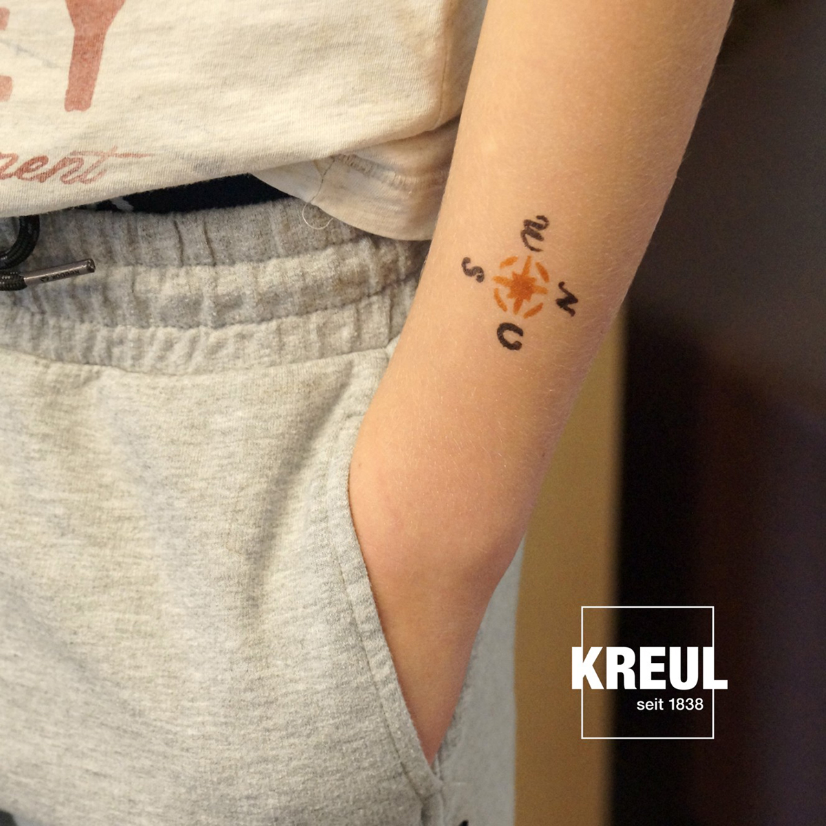 KREUL Tattoo-Pen-Set 4 St./Farben KREUL Tattoo-Pen-Set 4 St./Farben