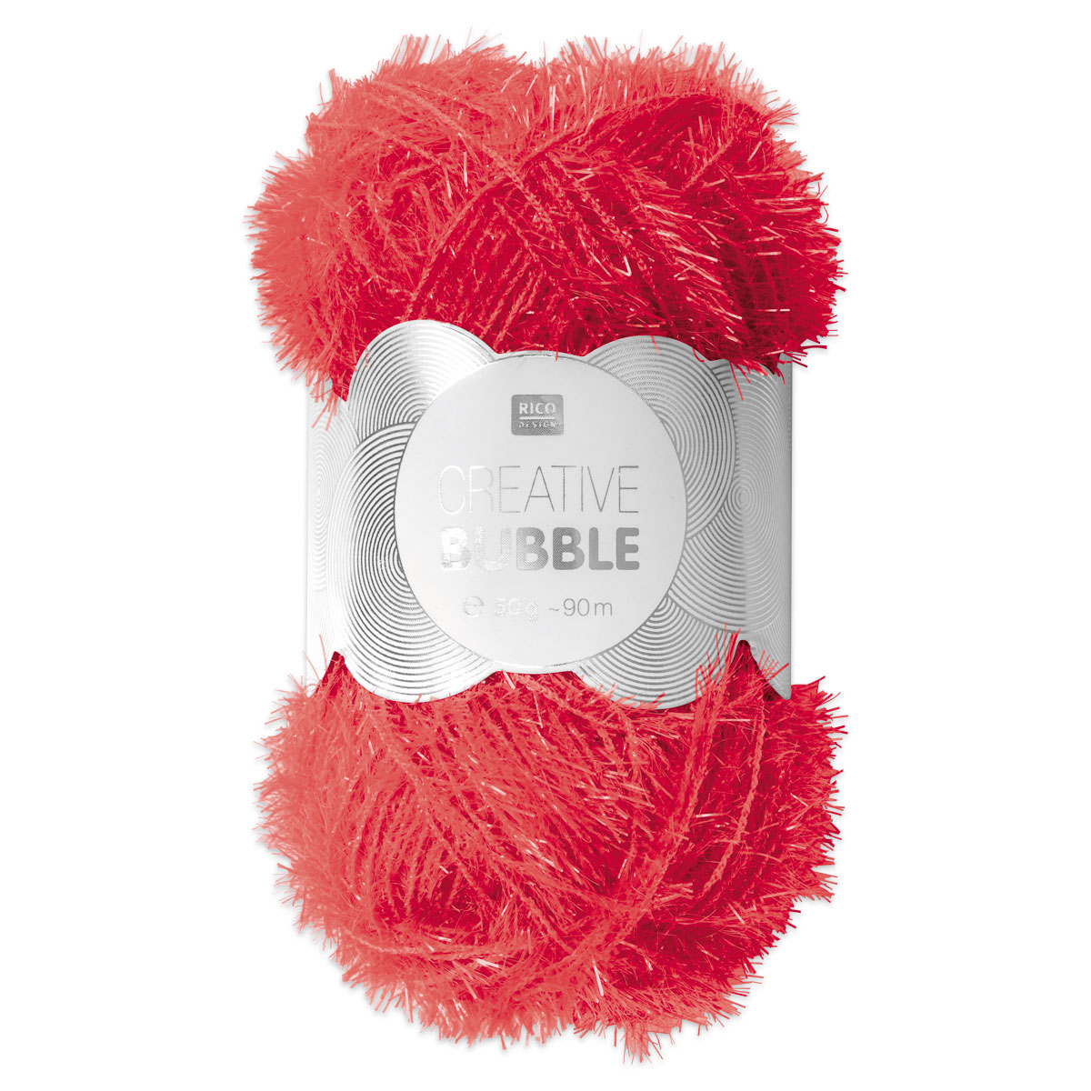 Creative Bubble Wolle 50g ca. 90m neonpink