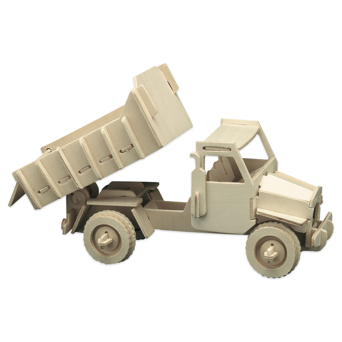 Holzbausatz Kipplader 24x10cm 73 Teile