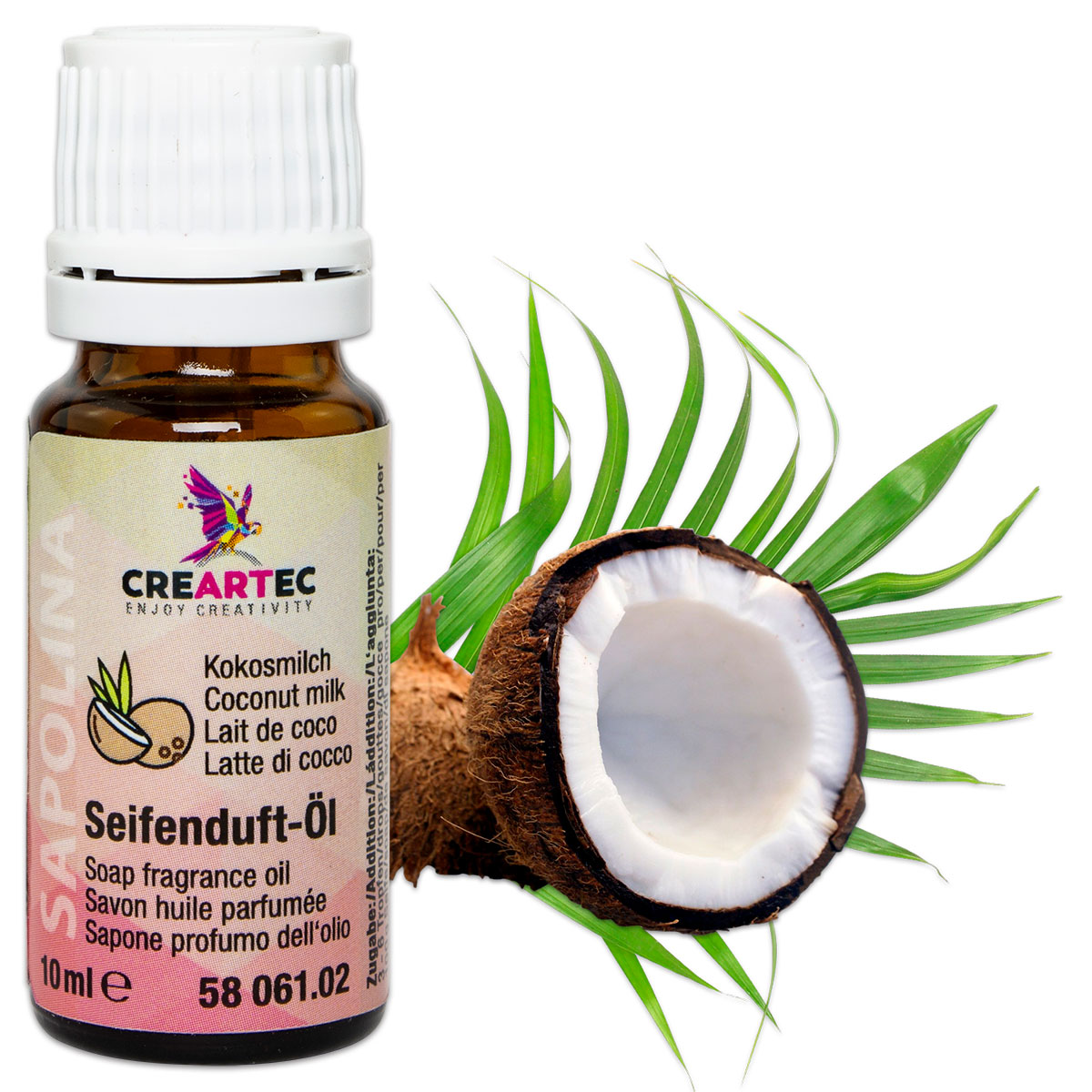 Sapolina Seifenduftöl 10ml Kokosmilch