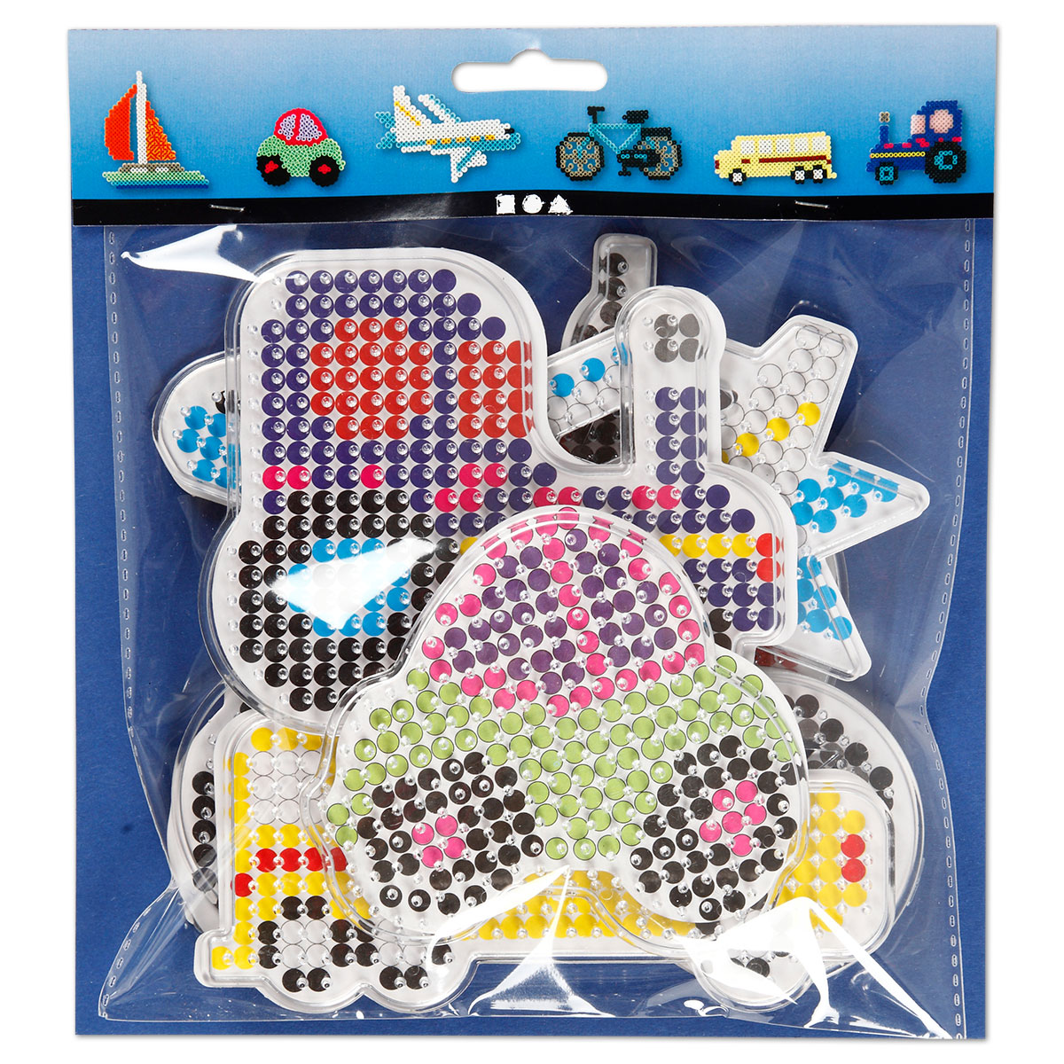 50375593_13pXGbFHatHJGH Steckplatten-Set Kunststoff 9-16cm 6 St. Fahrzeuge