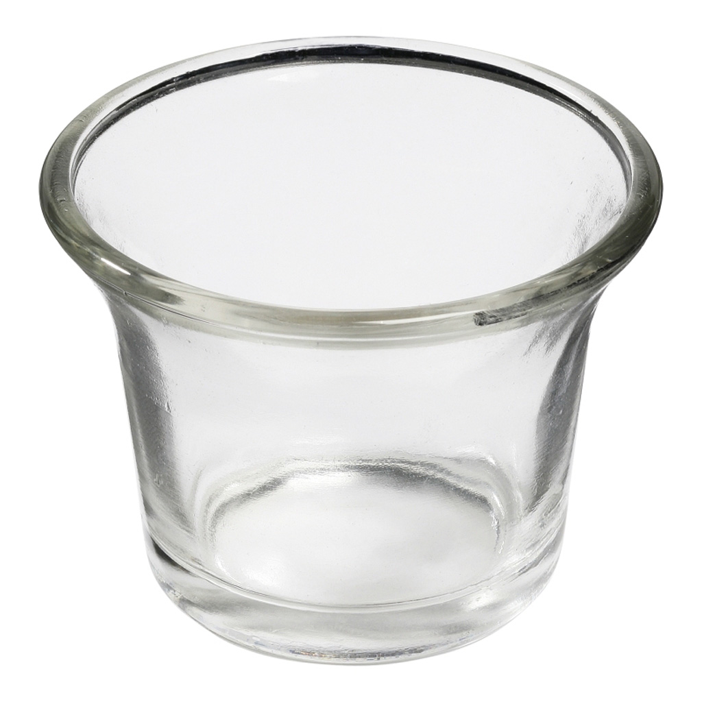 Teelichtglas ca. 65x45mm 10 St.