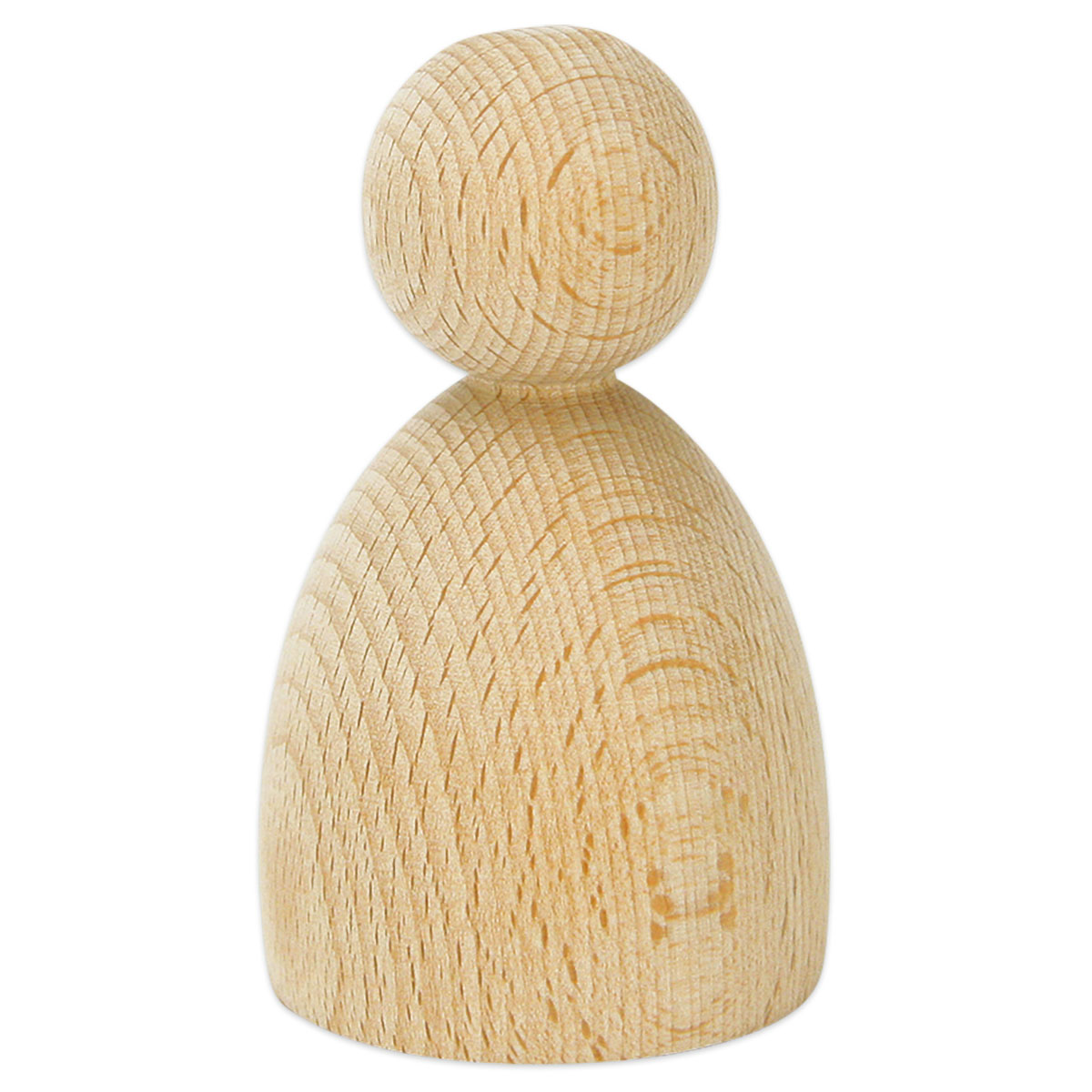 Figurenkegel Buchenholz ca. Ø48mm 80mm