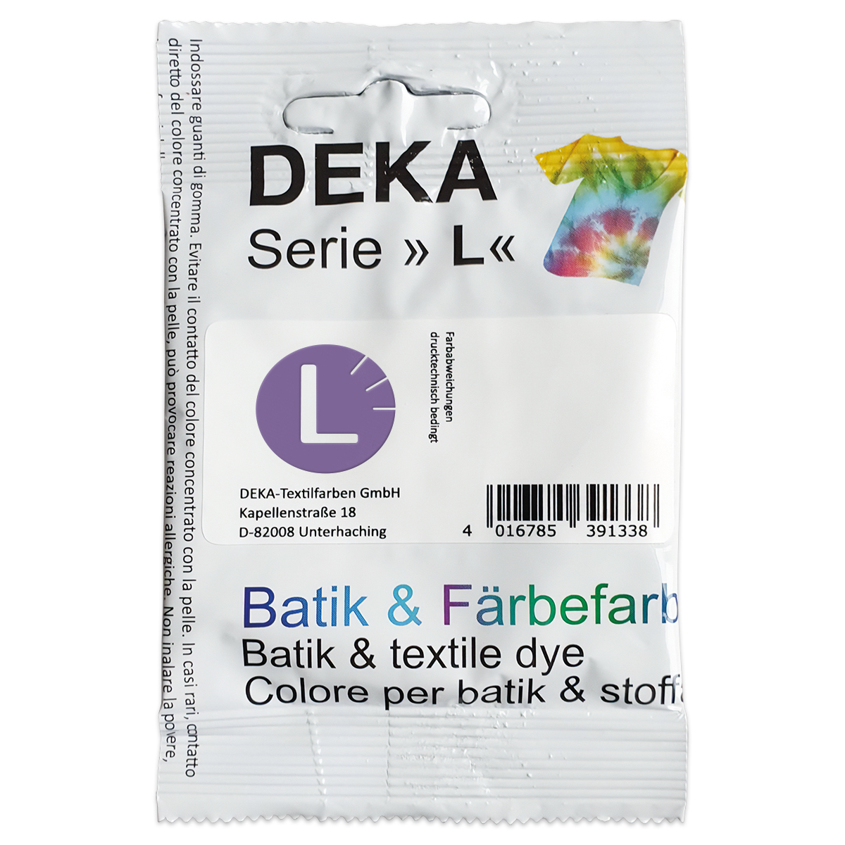 Deka-Serie L Textilfarbe 10g lila