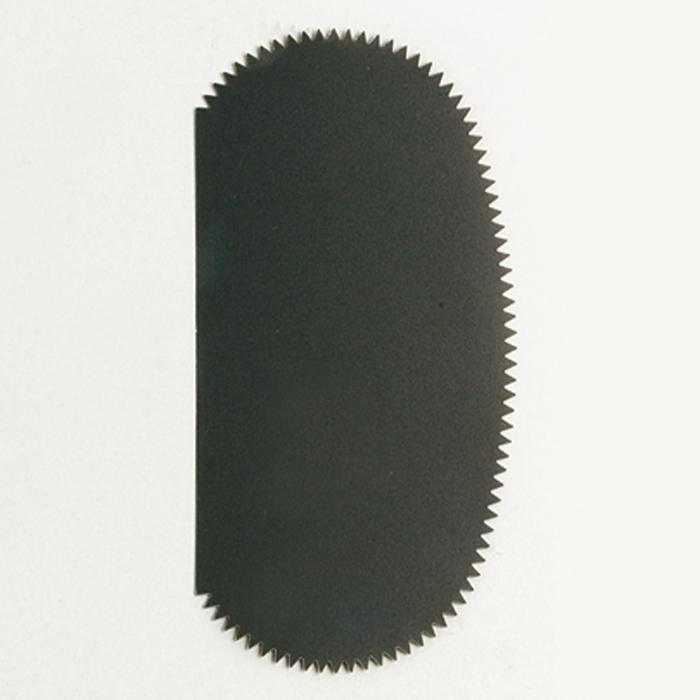 Ziehklinge Edelstahl 10x5cm gezahnt