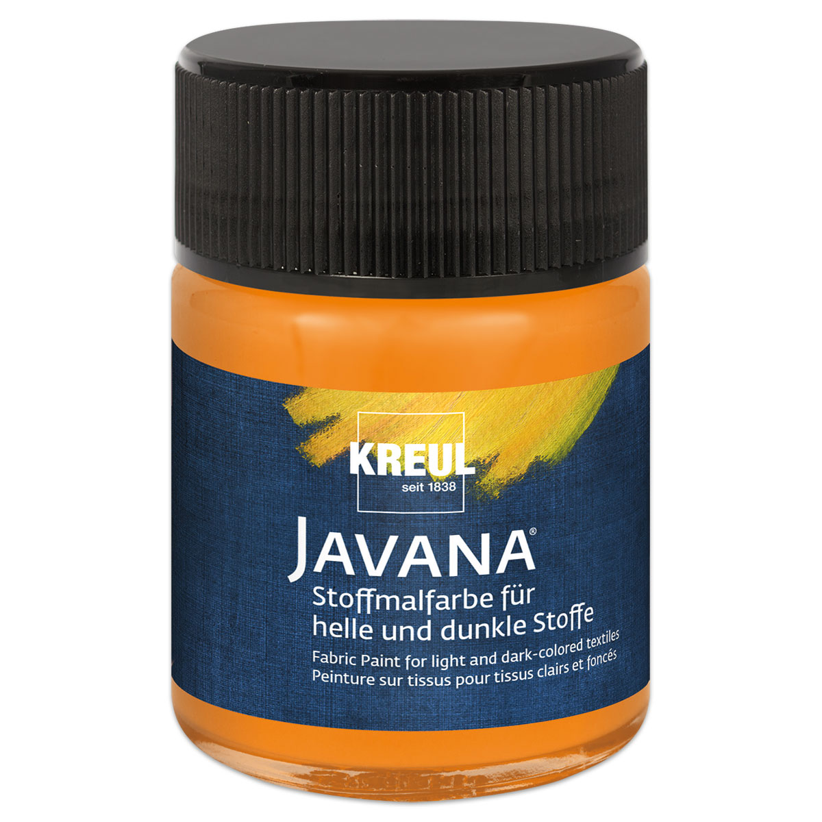 KREUL Javana Stoffmalfarbe 50ml orange