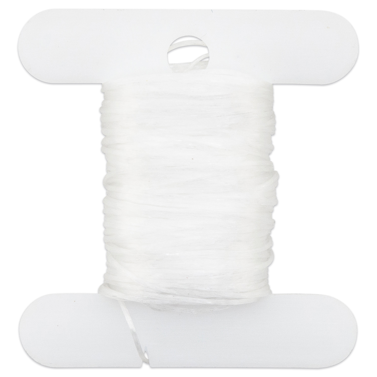 elastischer Gummi 0,3mm 10m transparent weiß