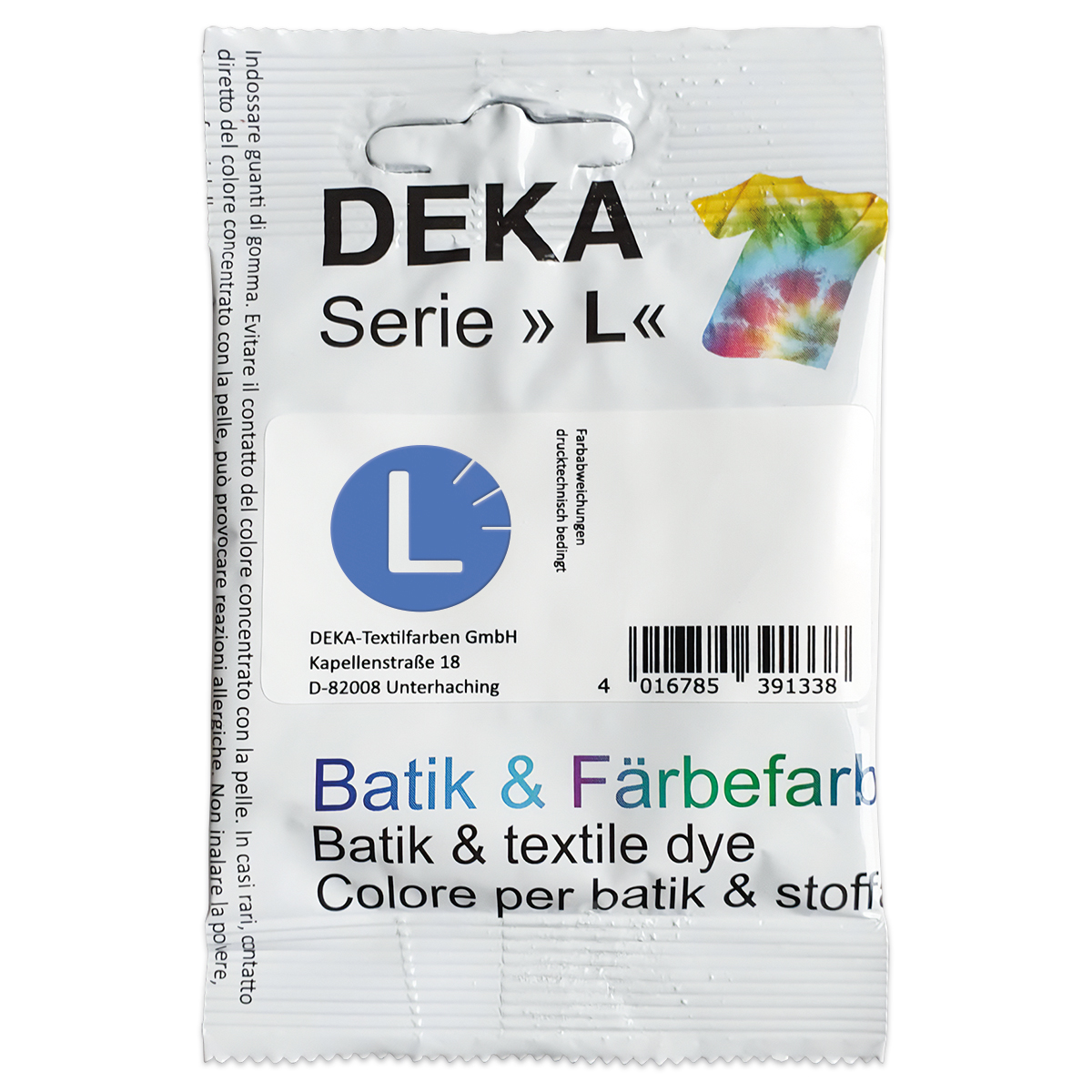 Deka-Serie L Textilfarbe 10g kornblumenblau