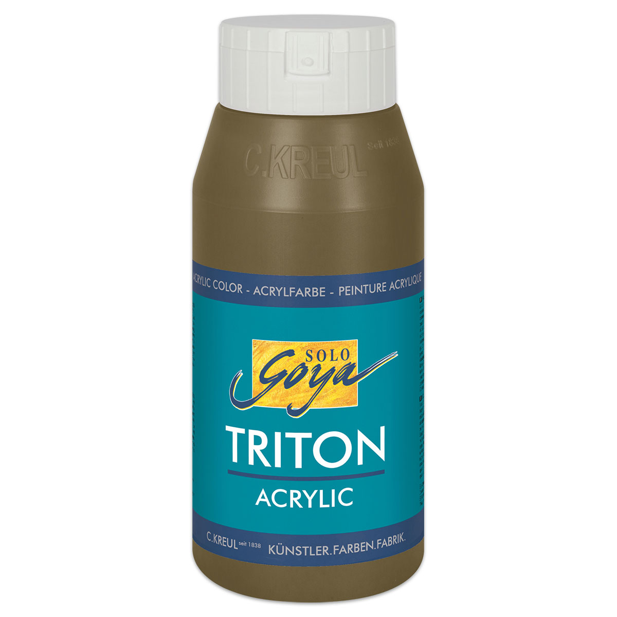 SOLO GOYA Triton Acrylic 750ml umbra grünlich