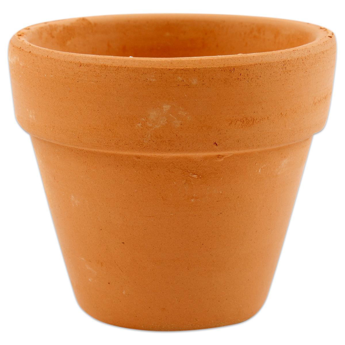 Blumentopf mit Loch Terrakotta 7x6,5cm natur