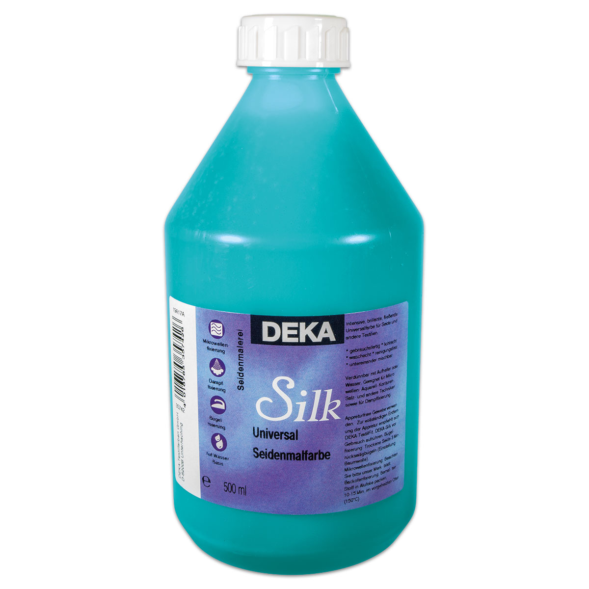 Deka-Silk Seidenmalfarbe 500ml türkisblau