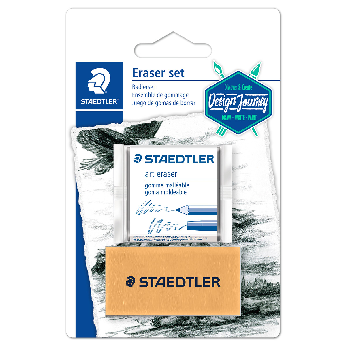 Staedtler Eraser-Set Spezial- & Reinigungsradierer