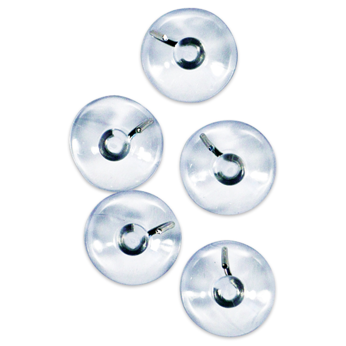 Saugnäpfe mit Haken Ø 22mm 5 St.