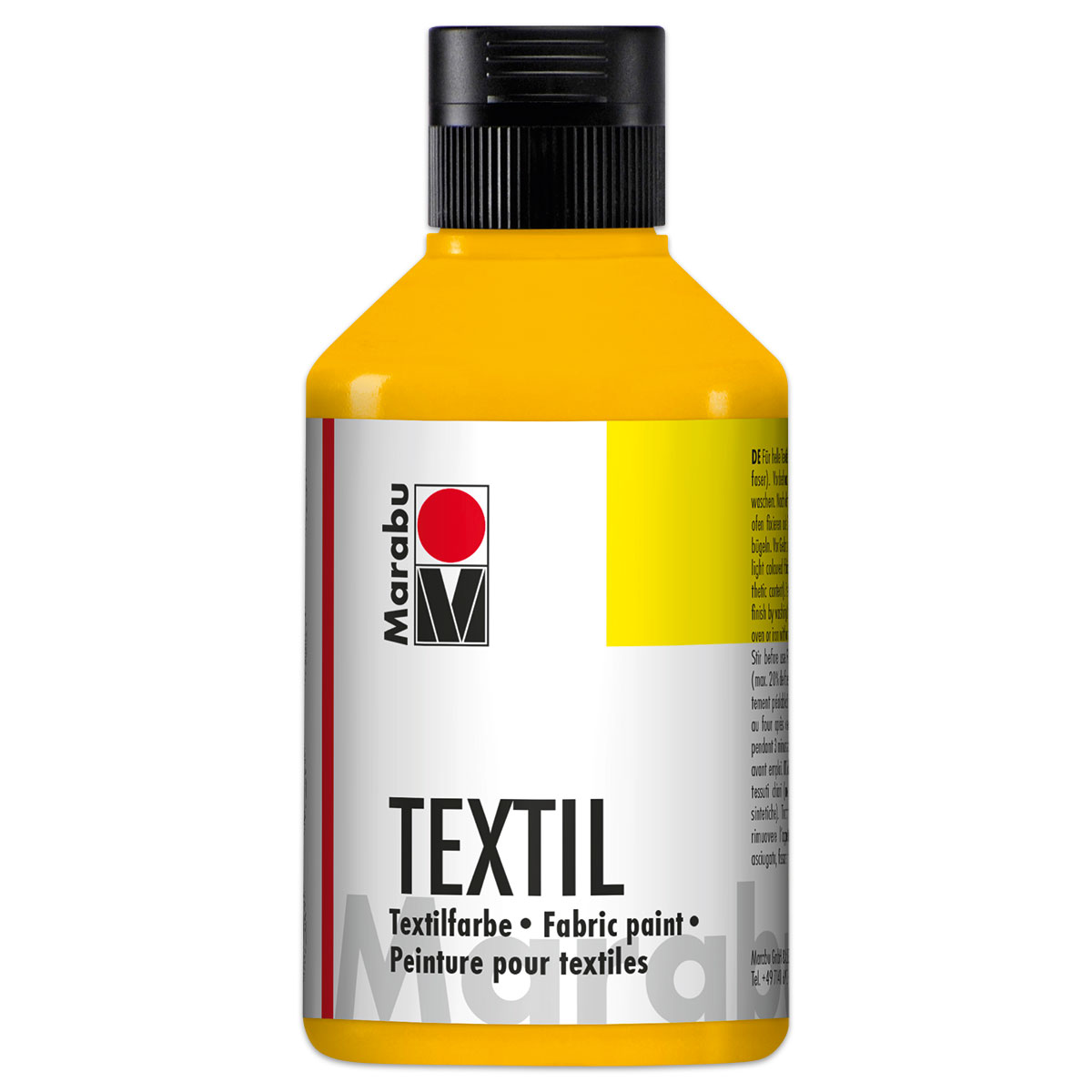 Marabu Textil 250ml mittelgelb