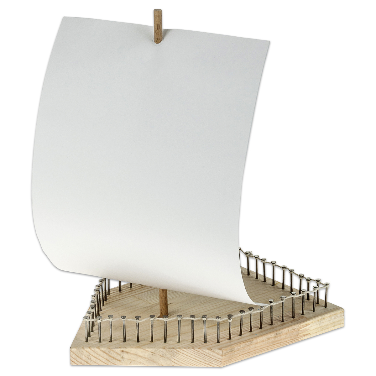 Holzbausatz Schiff ca. 15x20x25cm 65 Teile