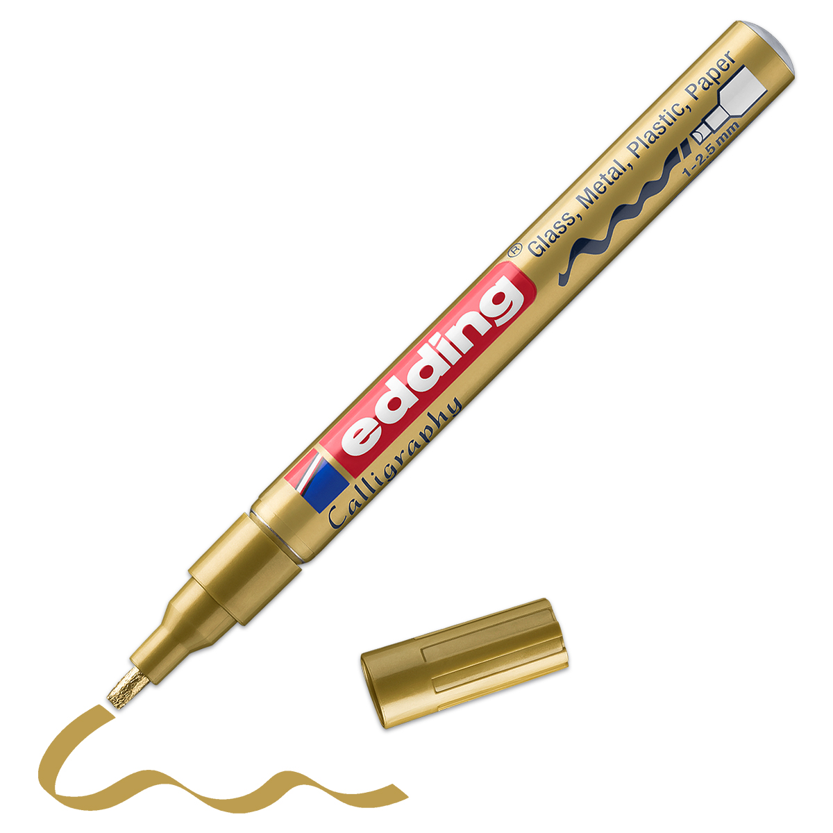 edding 753 Calligraphy Lackmarker gold edding 753 Calligraphy Lackmarker gold