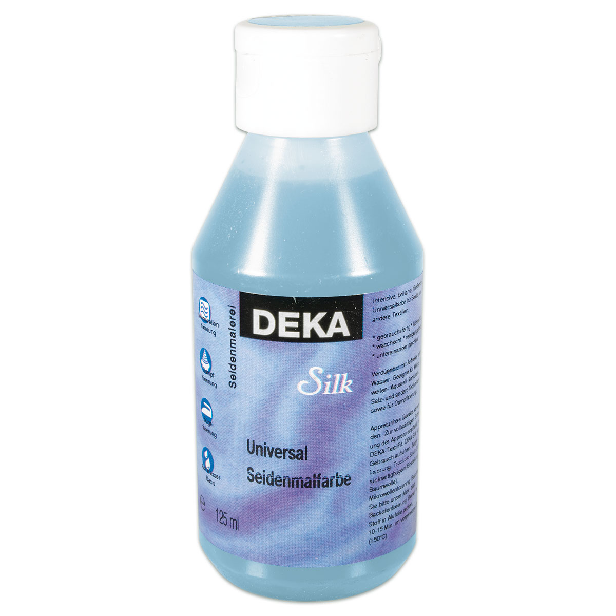 Deka-Silk Seidenmalfarbe 125ml eisblau
