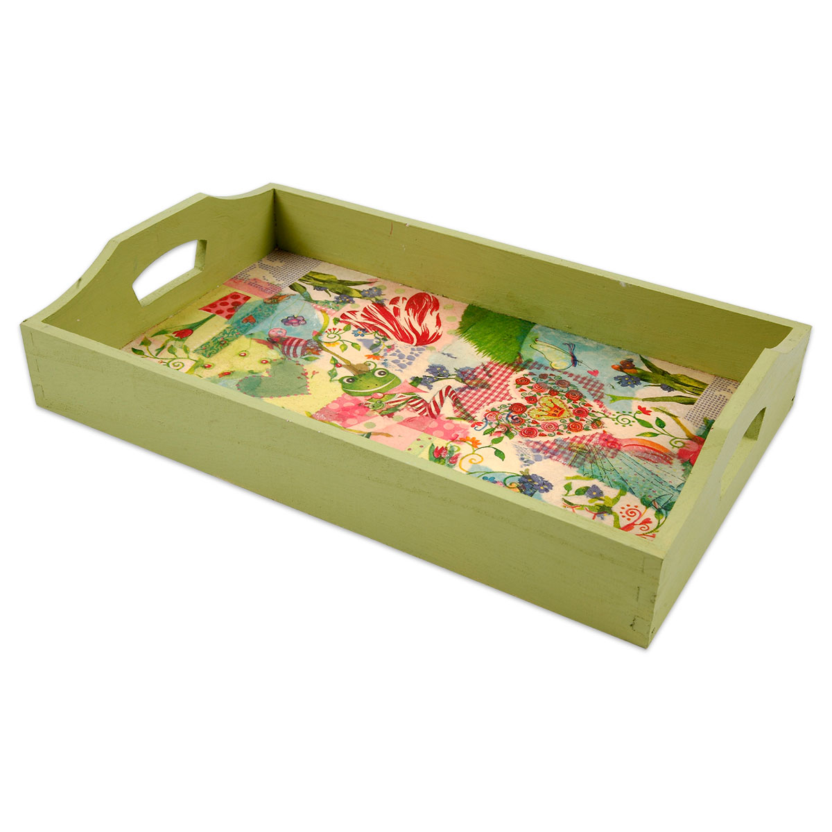 Holztablett 30x17x5cm natur Holztablett 30x17x5cm natur
