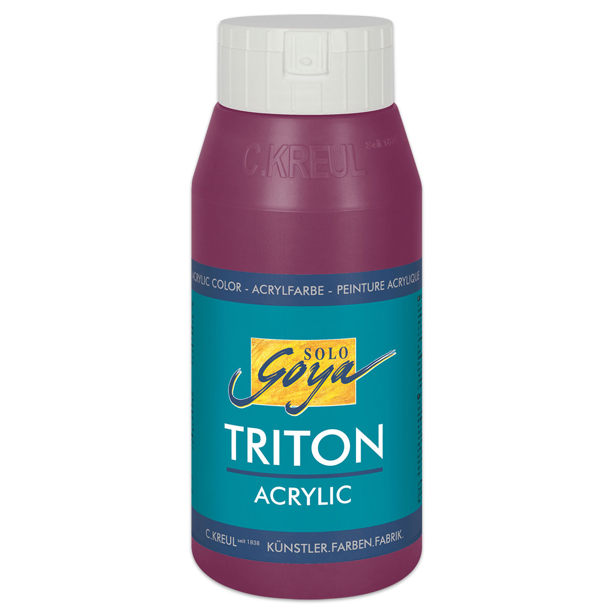 SOLO GOYA Triton Acrylic 750ml bordeaux