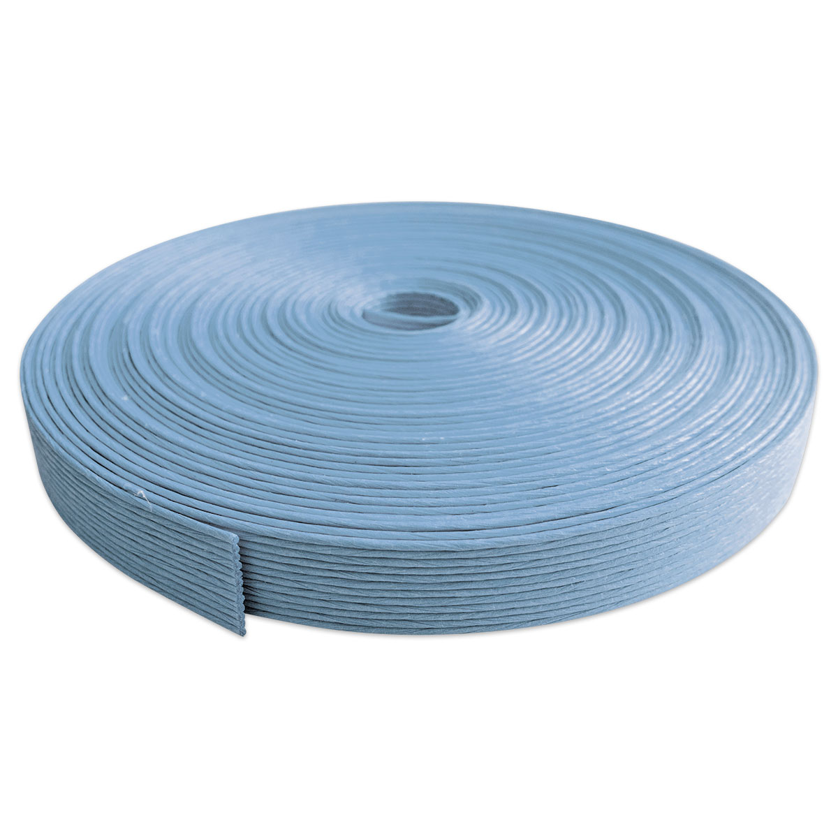 Kamihimo Flechtband Papier 15mm 15m hellblau