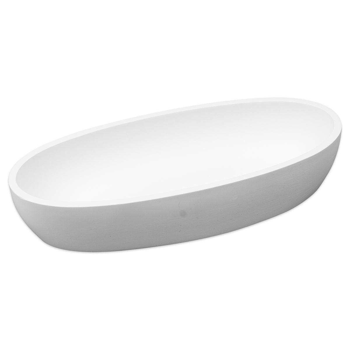 Silikonform Schale mit hohem Rand oval