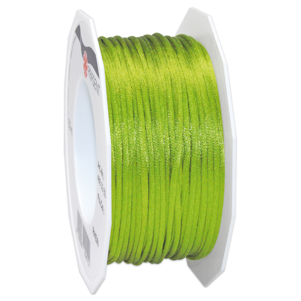Satinschnur 2mm 50m hellgrün