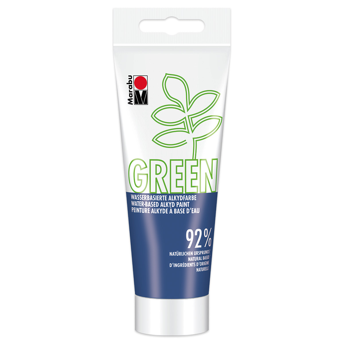 Green Wasserbasierte Alkydfarbe 100ml nachtblau