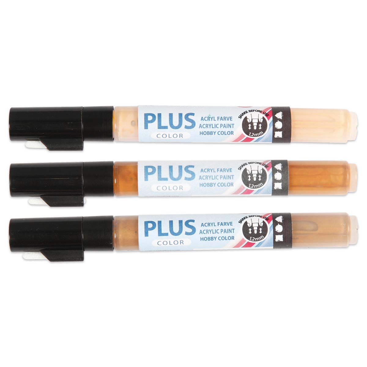 Plus Color Marker 3 St. hautton hell/gold/sienna