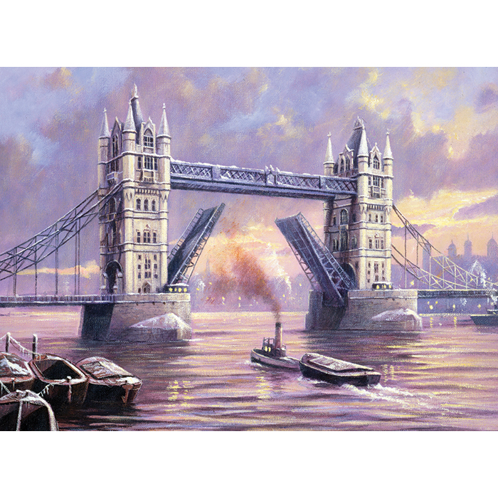 563006311kIgzhftrzOyX Malen nach Zahlen 28,6x39cm Tower Bridge