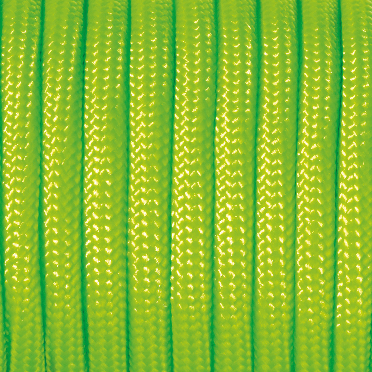 Paracord-Garn rund 2mm 50m hellgrün
