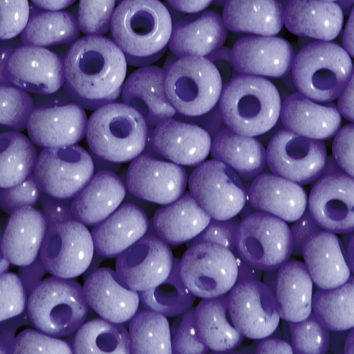 Rocailles satt glänzend 2,6mm 17g soft flieder