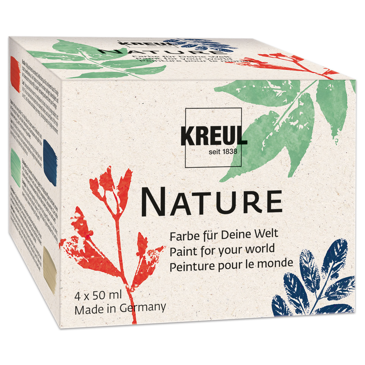 KREUL Nature Farben-Set 4 Farben à 50ml