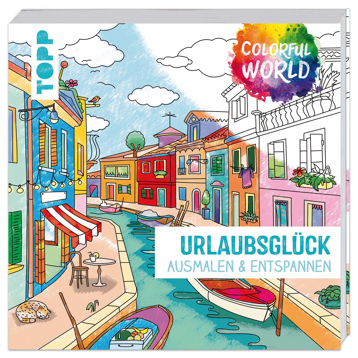 50034685 Buch - Colorful World - Urlaubsglück