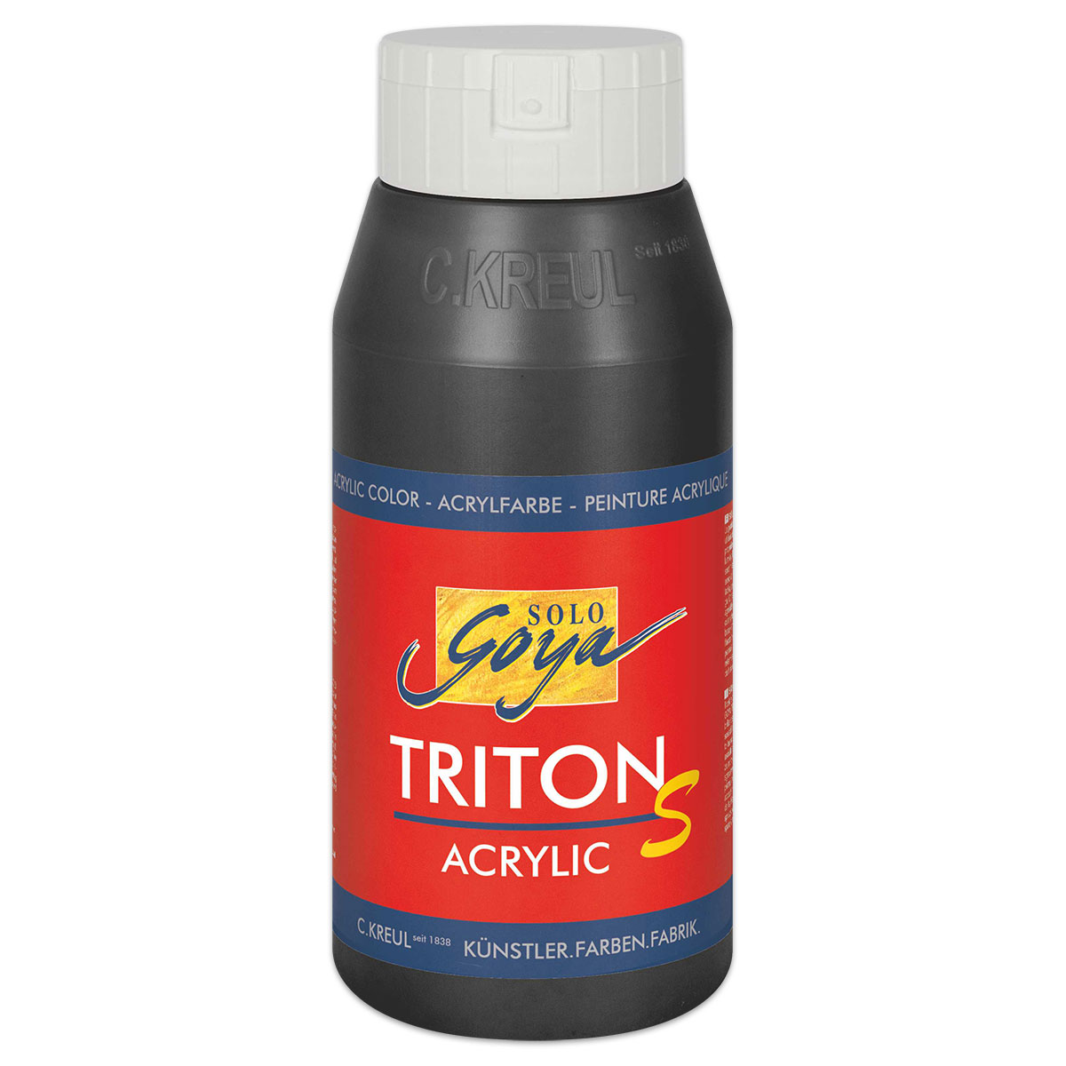 SOLO GOYA Triton Acrylic S 750ml schwarz