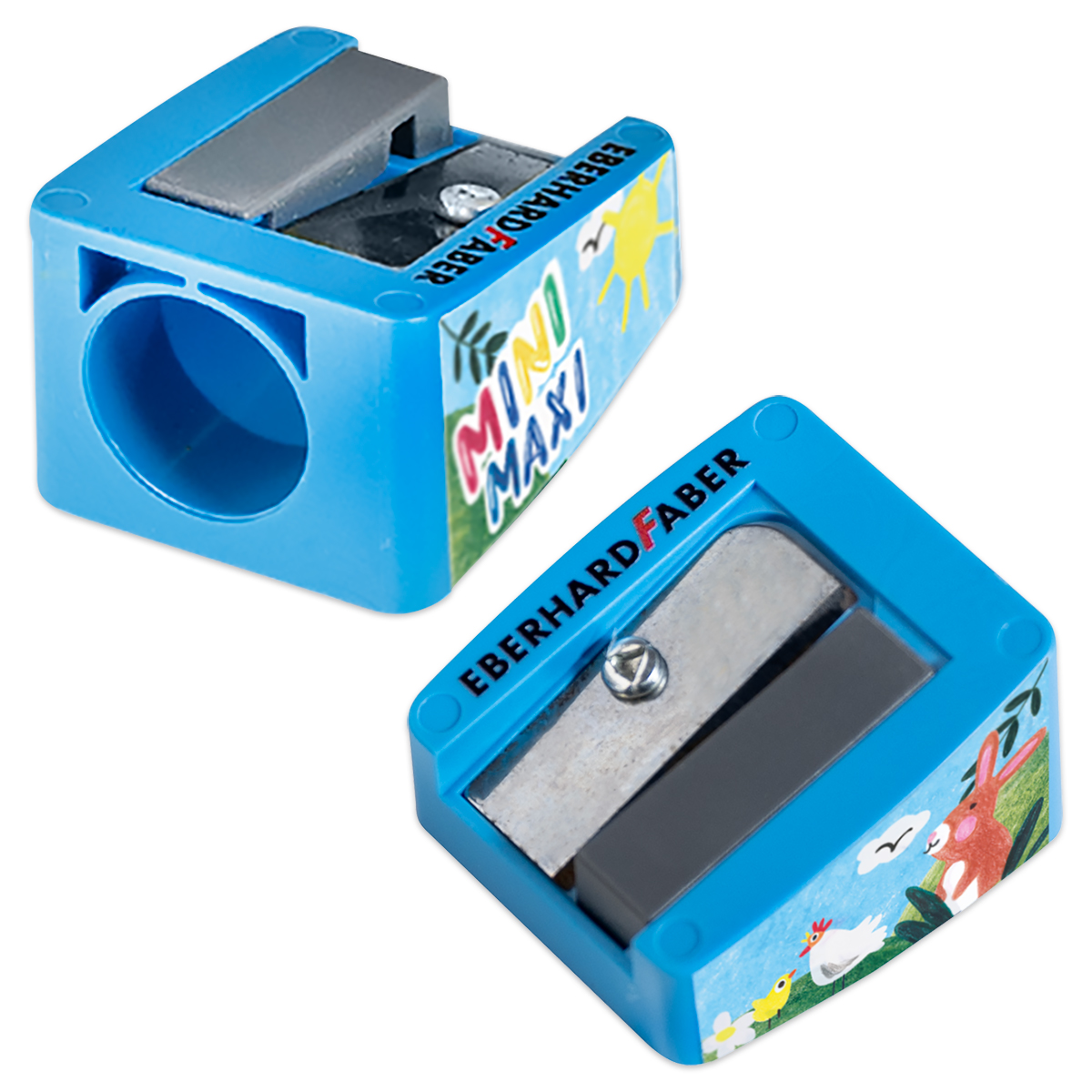 EberhardFaber Jumbo Spitzer MiniMaxi blau
