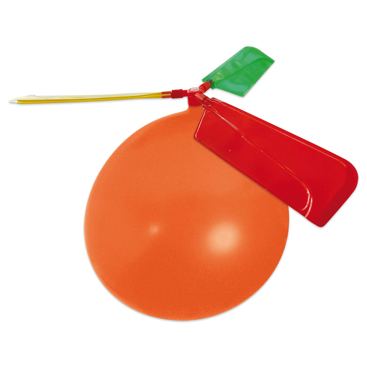 Ballon-Helikopter Kunststoff/Gummi  Ø ca. 25cm bunt