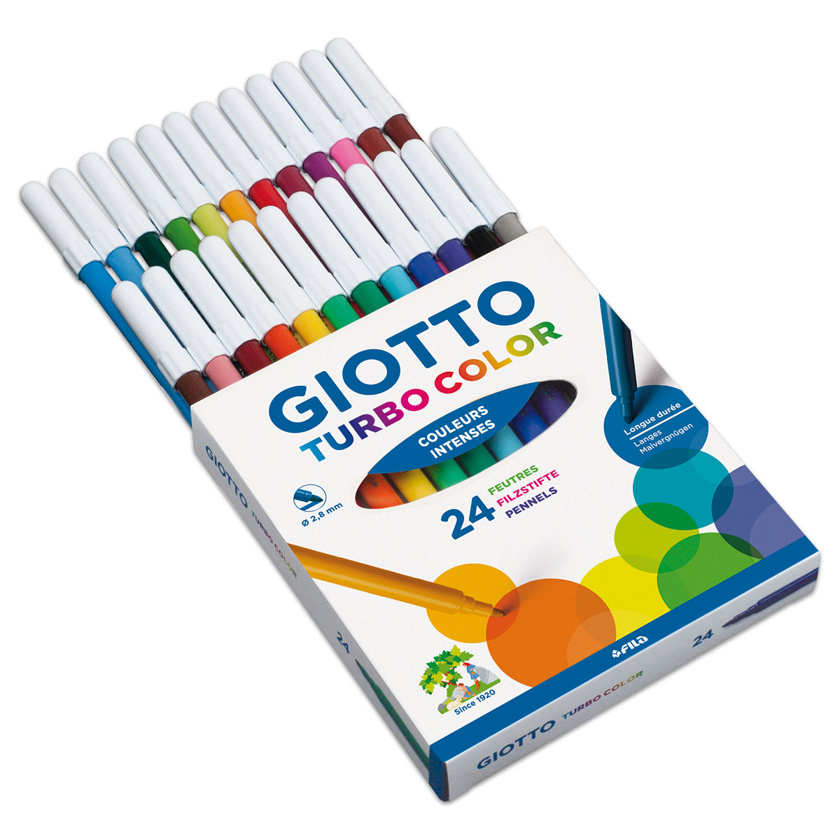 Giotto Turbo Color 24 Fasermaler/Farben