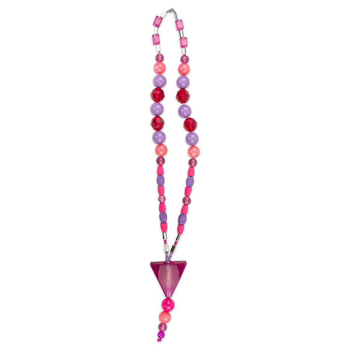 57800110_2W5NmBOhyog66P Kunststoffperlen-Mix 4-40mm rosa-lila satt