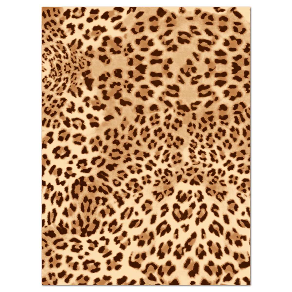 Decoupagepapier Leopardenfell braun/beige 3 Bl.
