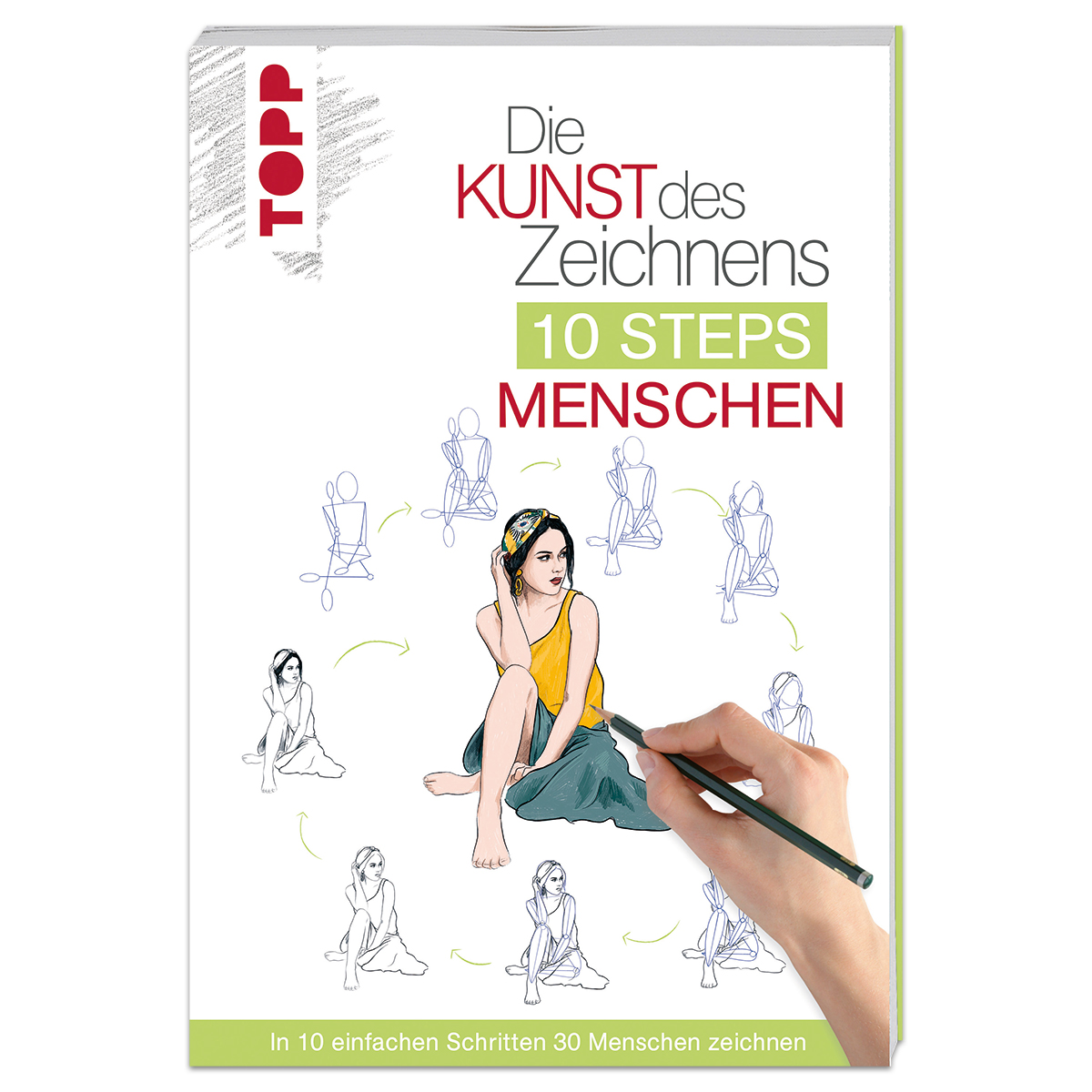 Buch - Die Kunst des Zeichnens 10 Steps Menschen