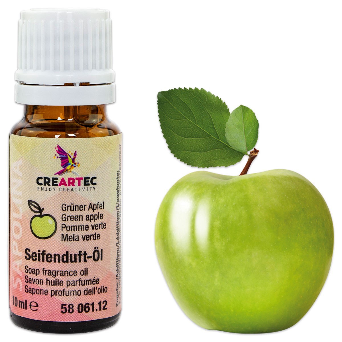 Sapolina Seifenduftöl 10ml Green Apple
