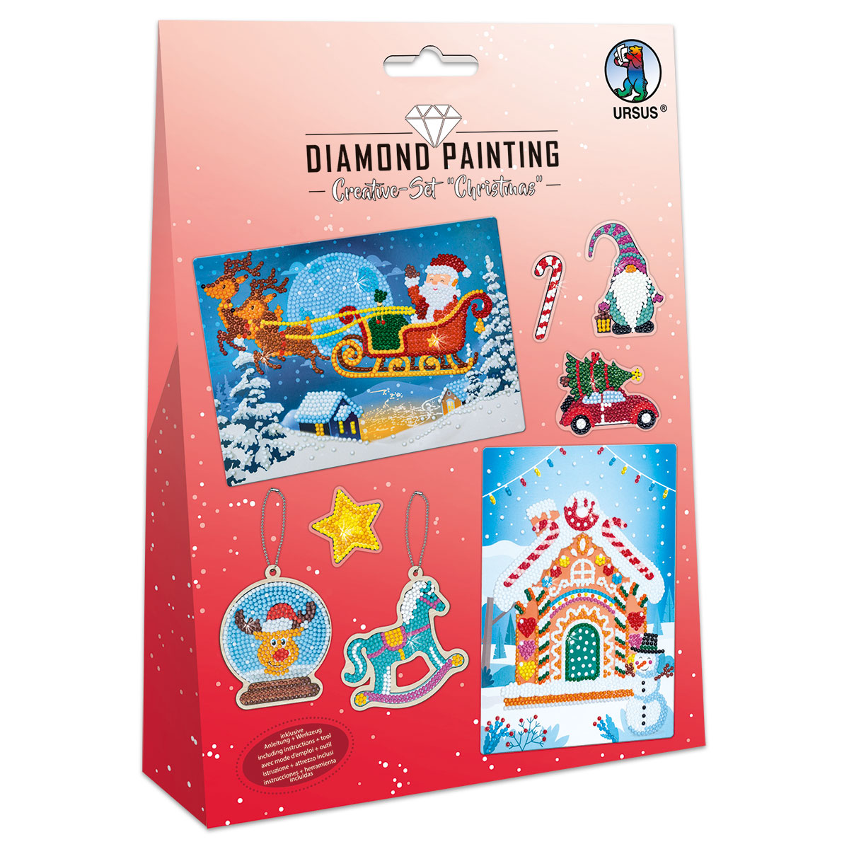 Diamond Painting Creativ-Set Christmas