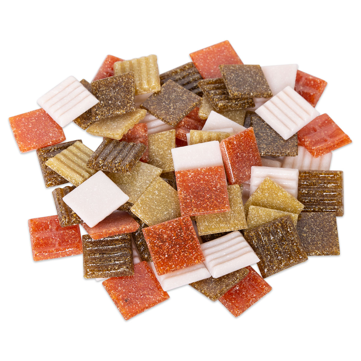 Glasmosaik Joy 20x20x4mm 1kg terra mix Glasmosaik Joy 20x20x4mm 1kg terra mix