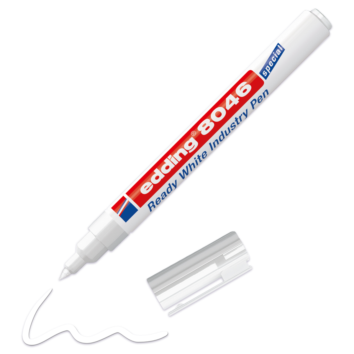edding 8046 Permanentmarker weiß