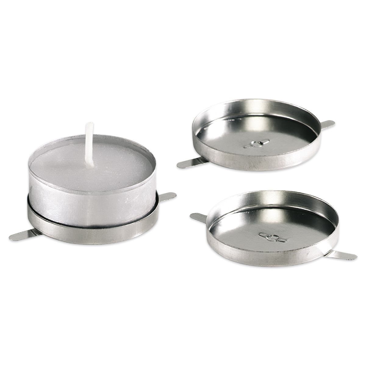 Teelichthalter für Laternen Blech Ø4cm 50 St.