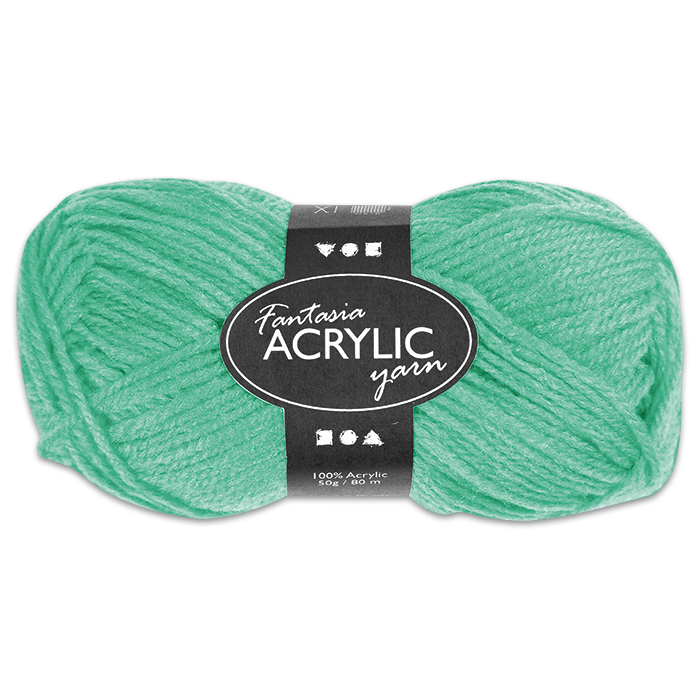 Fantasia Acryl-Wolle 50g mintgrün