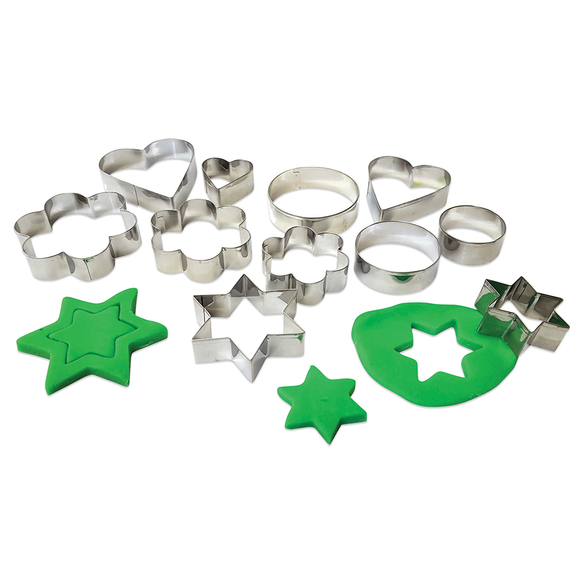 Ausstechformen Metall 12er Set
