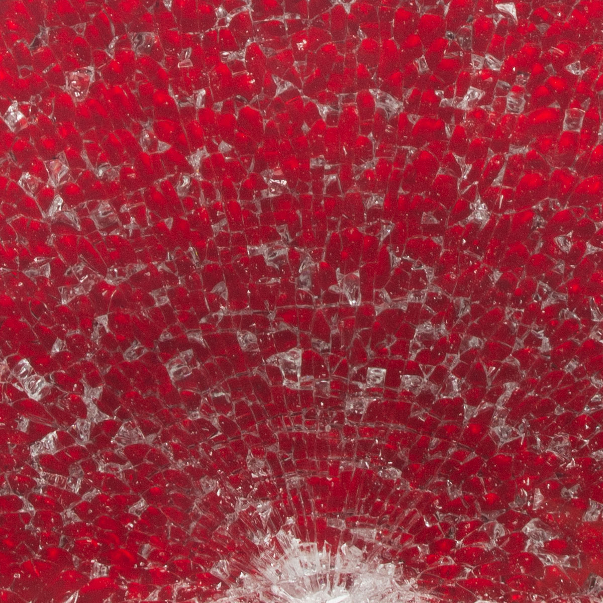 Safety-Glasplatte ca. 3mm 15x20cm rot