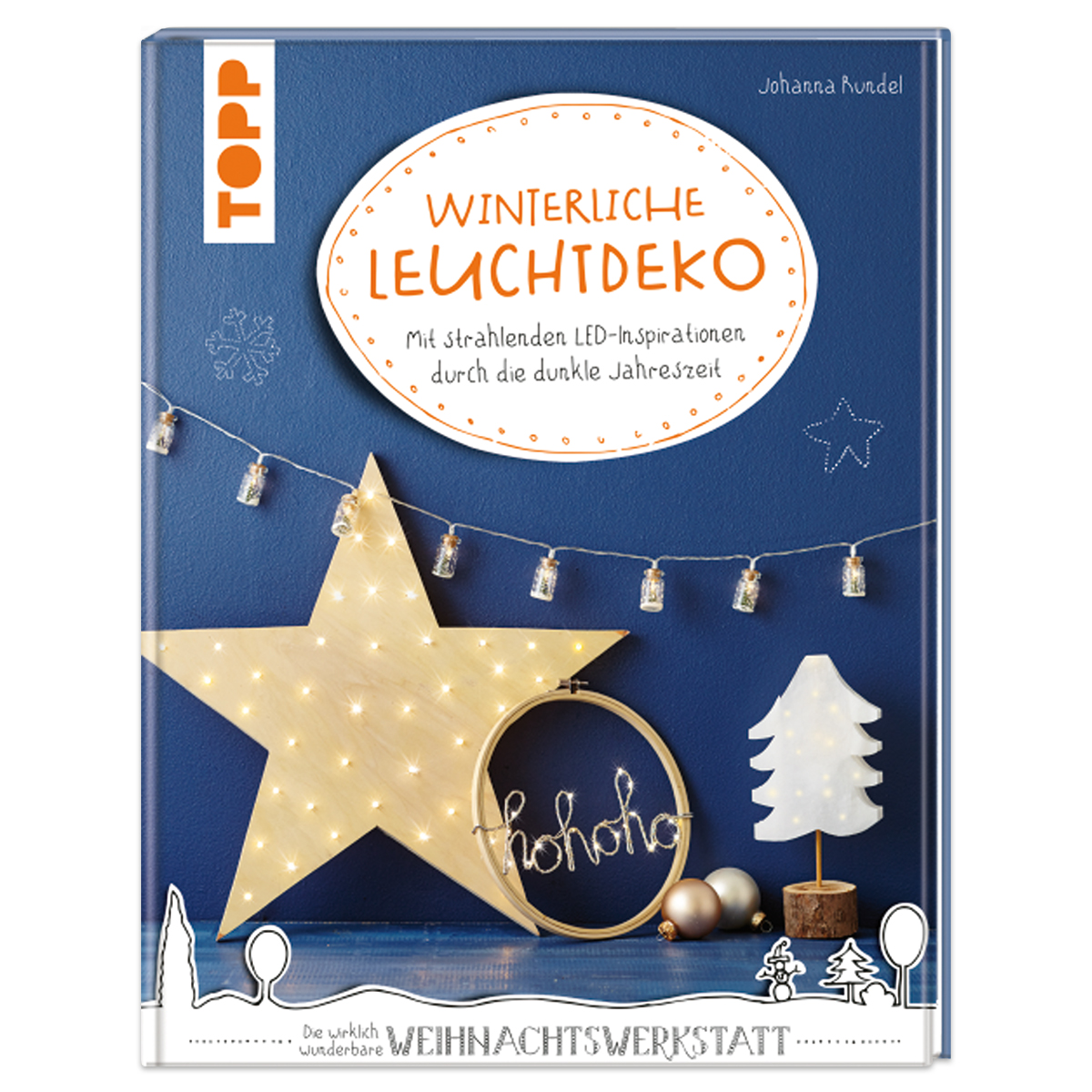 Buch - Winterliche Leuchtdeko